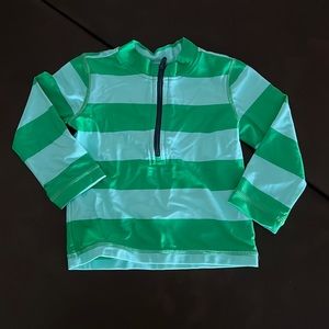 Only worn once infant rash guard